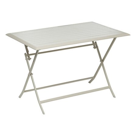 4-personers klapbord i aluminium – rustbestandigt