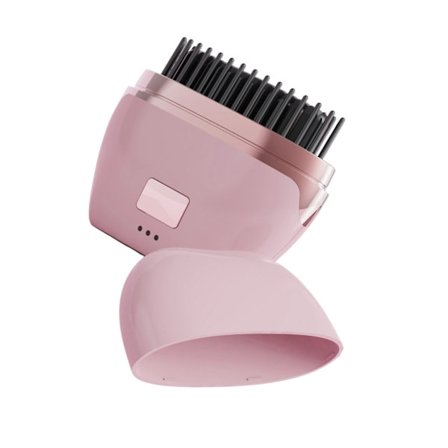 Nopeasti lämpenevä hiusten suoristuskampa kannettava pieni hiusten muotoilukampa ammattimainen suoristustyökalu kotikäyttöön