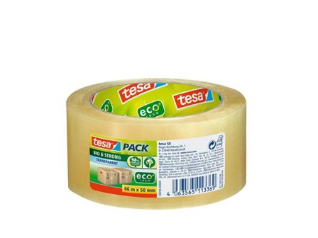 TESA Packtjep Bio & Strong 50mmx66m PLA - Lyreco - Emballage och lagerutrustning - Packtejper - Packtejp PP