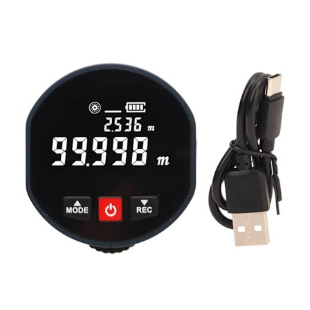 Handhållen elektronisk distansmätare Hög noggrannhet Avståndsmätare 0 till 99,999 m