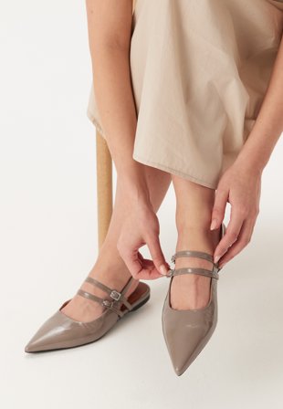 Vagabond Shoemakers Hermine Slingback Taupe Vaatteet