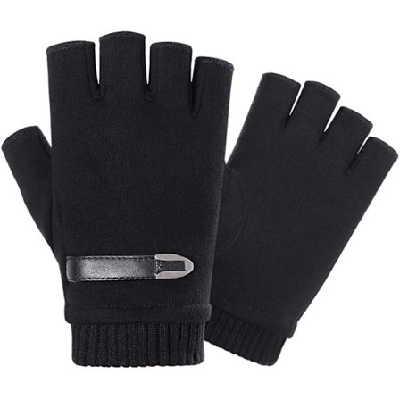 Neulotut käsineet kylmään säähän, USB-virtalähtöiset lämmitettävät käsineet silkkisellä vuorella, sormettomat talvirukkaset, kannettava laturi 