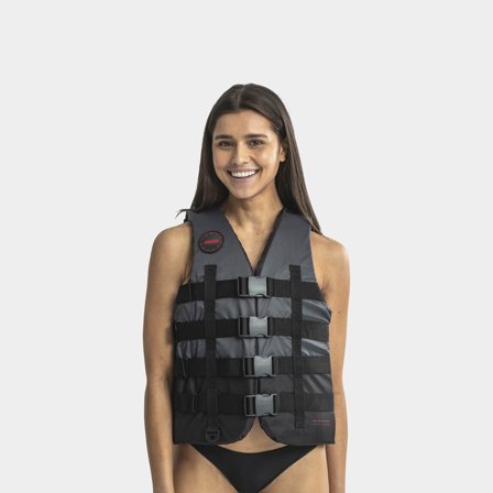 Giubbotto per sport acquatici JOBE 4 Buckle Vest 50N Slight Black, XXXX-Large (115 - 125 kg)