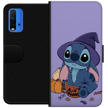Xiaomi Redmi Note 9 4G Lompakkokotelo Stitch noita