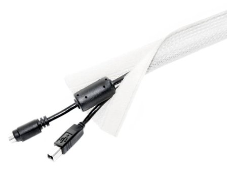 Multibrackets M Universal Cable Sock Touch Fastener - kabelordner