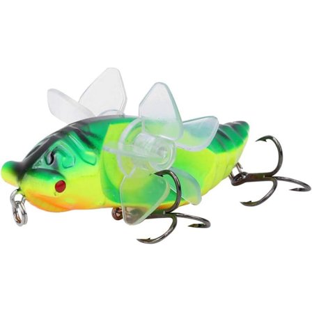 Spinnende Propell Hard Fisk Unik Attraktiv Fiskeagn, ZQKLA