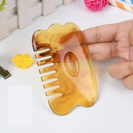 Akupunktur Skrabningsmassage Syv-delt Sæt, Resin Materiale, Ansigtsløft, Massage og Akupunkturværktøj