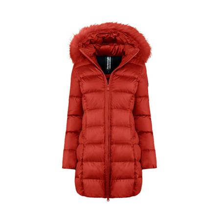 BomBoogie, Long jacket woman cw 106p Czerwony, Kobieta, Rozmiar: L