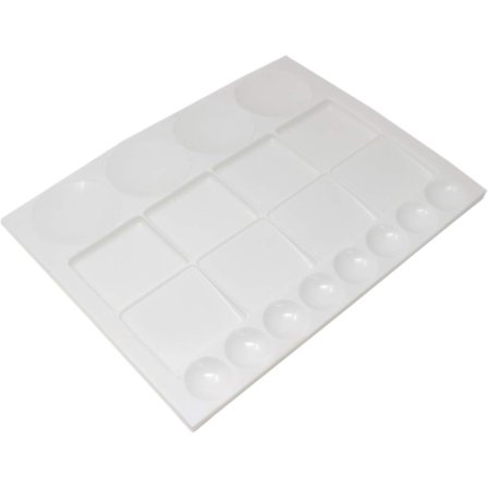 Stor malepalette - god kvalitet - 250 x 330 mm - Enkelt