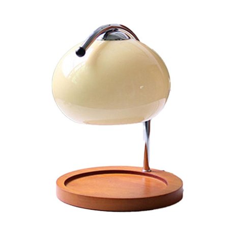 Retro Glas Lysvarmer Lampe Dæmpbar Aromaterapi Lys Lampe Natbordslampe Studie Kontor Hjemmeindretning EU Stik-WELLNGS