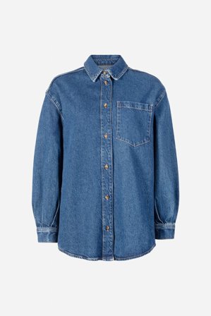 CAMILLA PIHL - Alex Shirt - Washed Dark Blue - 42