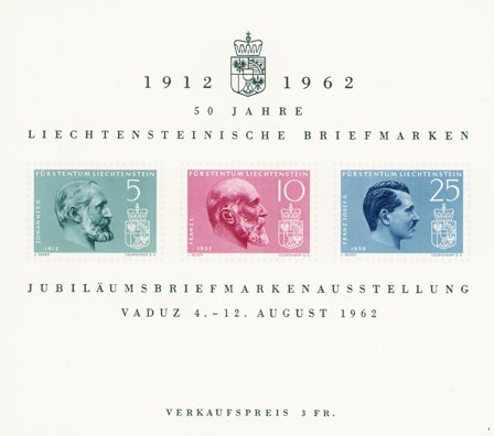 Liechtenstein 1962 - MICHEL blok 6 - Postfrisk miniark