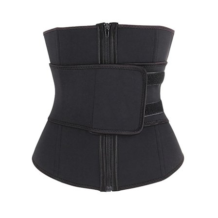 Kvinnor Waist trainer Mage-kontroll midja Cincher- Sport midjetrimmer Bastu-Svett Träningsgördel Slank-mag-band