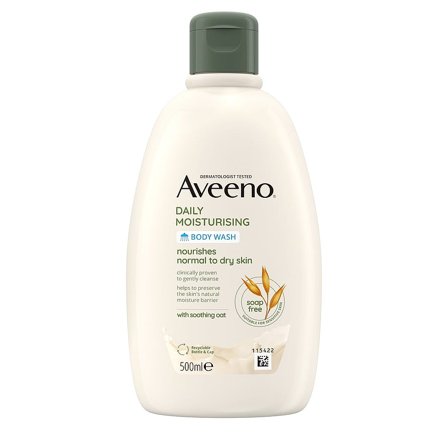 Aveeno Daily Moisturising Body Wash 500 ml, Skincare, Kropspleje, Bodyshampoo