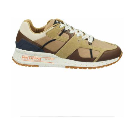 Scotch & Soda Sneakers , Bruin , Heren , Maat: 45 EU
