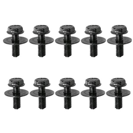 10 stk girkassedeksel Splash Guard Festeer BODY BOLTS BOLTS