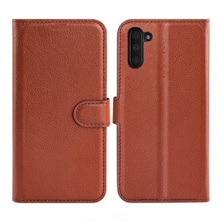 Samsung Galaxy A04s Plånboksfodral med Stativ - Brun