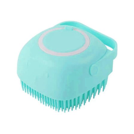 Hundbadborstar, Husdjursschampoborste, Hundbadborste Kan Fyllas Med Duschgel, Multifunktionell Schampo Mjuk Gummimassageborste (Fww)