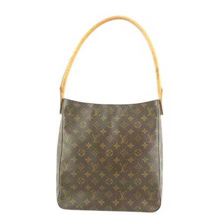 Louis Vuitton Vintage, Pre-owned Canvas louis-vuitton-bags Bruin, Dames, Maat:ONE Size