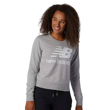 New Balance, Bluza damska New Balance Essentials Crew Wt 03551Ag Szary, Kobieta, Rozmiar: XS
