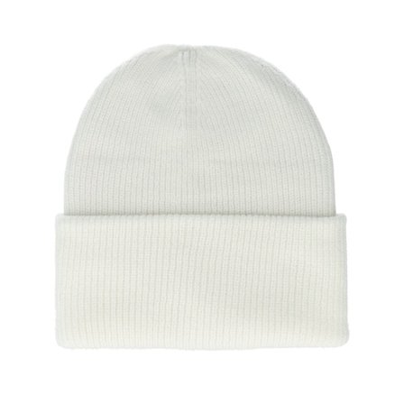 Beechfield - Vit cuff Beanie - White Engineered Deep Cuff @ Hatstore