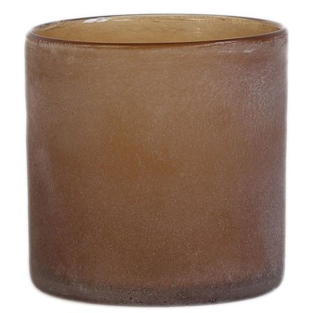 Tell me more Frost fyrfadsstage, brown, small | KitchenOne