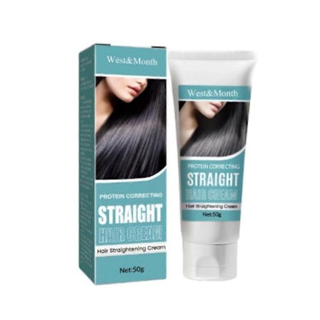 Protein Korrigerende Hårglattingskrem - Silke- og Glans Hårglattingskrem, Nærende Rask Glattende Hårglattekrem For Alle