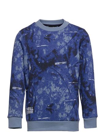 Hybrid Crew Sweatshirt Aop Blue O'neill