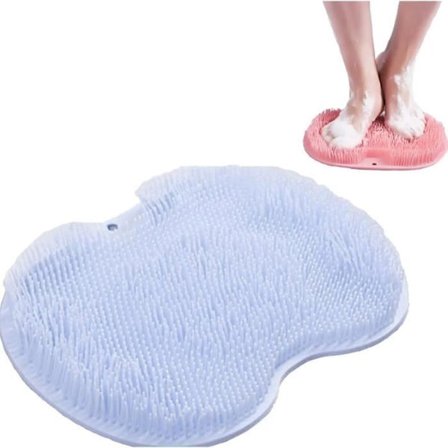 Brusefod og rygskrubber Massage Fod Børste Brusefod Børste med Skridsikre Sugekopper, til Rengøring og Massage