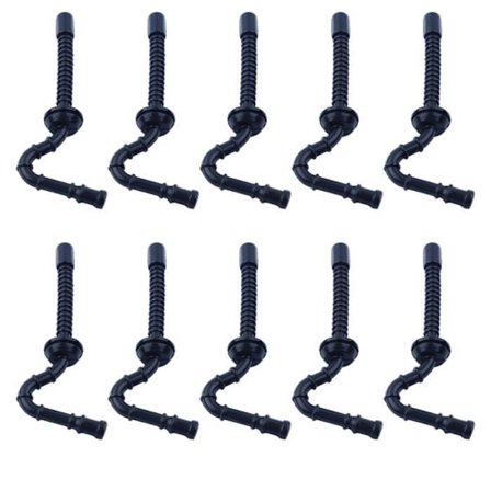 10 st/lot Gummi Gas Bränsle Slang Ledningsledning Byte Kit Kompatibel med Stihl MS250 MS230 MS210 025 023 021 Hg