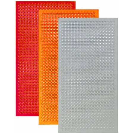 Auto-linse reparationssæt multi-pak billampers revne reparation film forlygte baglygte reparation værktøjer 3stk leveres med klare farver rav rød