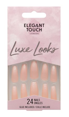 Elegant Touch Luxes Looks Nails Sugar Cookie, Makeup, Kunstige Negle Og Tilbehør, Kunstige Negle