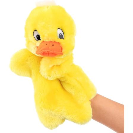 Duck Plysch Hand Puppet Interactive Animal Toy För Rollspel St