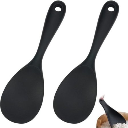 Serveringsskje, riskokare, rissked, potetmos, ris