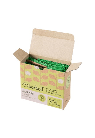 Korbell Mini Refill 3 Pack Grs Certfierad 715f9cad Fce7 4676 8245 25f2446205a9 Sköta