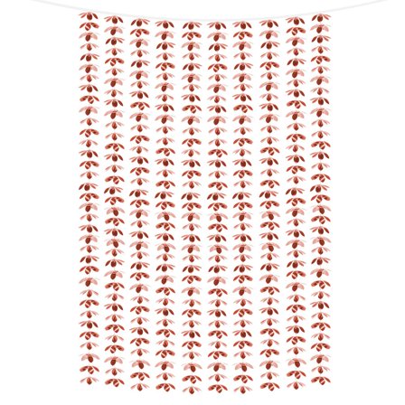 Verho Kukkakuvioinen Ruusukulta