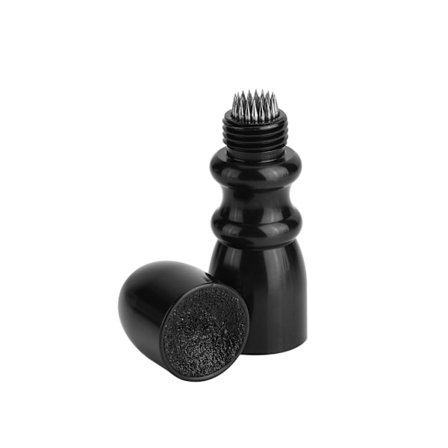 Snooker Pool Tip Mate Shaper Billiard Reparasjonsverktøy Kø Tip Pricker Svart