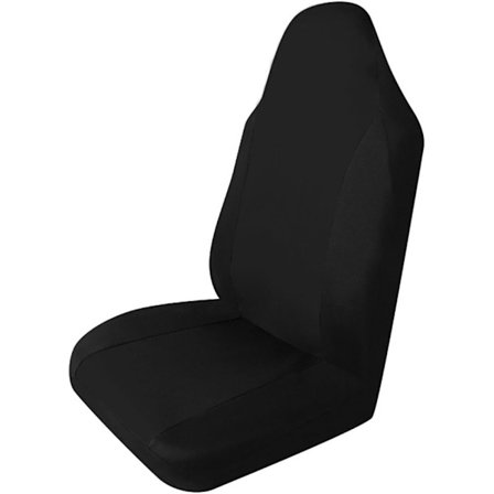 Svart Enkelt Bilsetetrekk for Forsete_yux