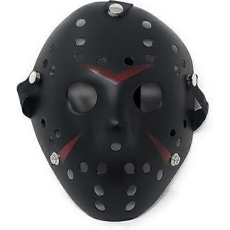 Halloween Termoplastisk Horror Hockey Maske - Voksen Maskerade Kostumer - Halloween Masker til Fester og Events. (LGL)