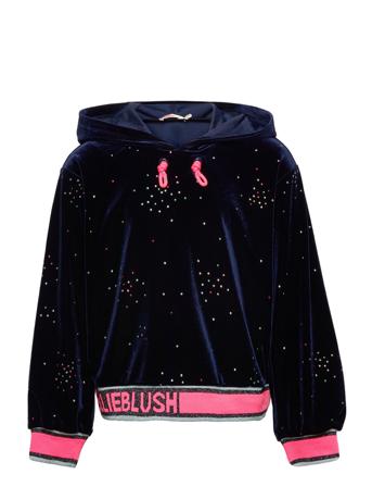 Hooded Sweatshirt Navy Billieblush