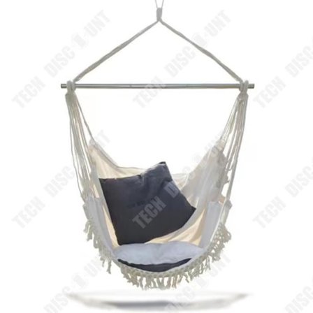 Upphängd utomhusstol - TD - Bärbar - Polyesterduk - 120x93cm - 300kg max