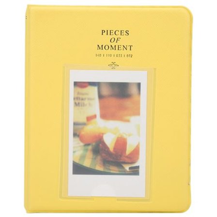Instax mini 9/8/8 Fotoalbum - Gul