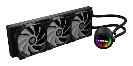 GENESIS NLG-2321 Computerkühlsystem Prozessor All-in-One-Flüssigkeitskühler Schwarz