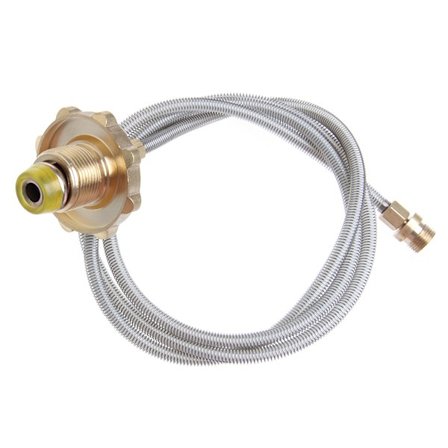 Utomhus Camping Kök Använd Hushållscylinder Gas för Tankkonvertering för Huvudadapter