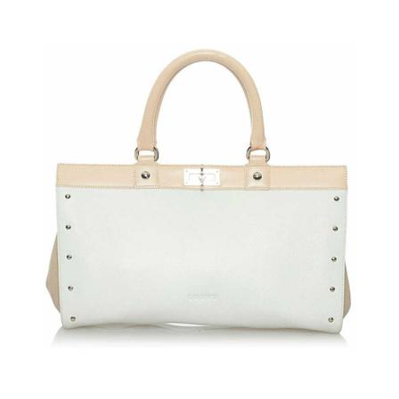 Loewe Pre-owned, Pre-owned Handbags Wit, Dames, Maat:ONE Size