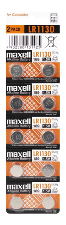 MAXELL LR 1130 batteri - 10 x LR54