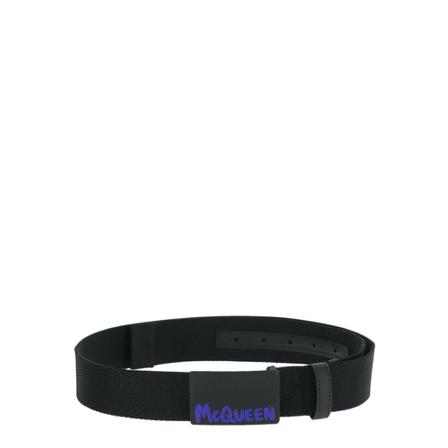 Alexander Mcqueen - Bälten - Svart - Herr - Storlek: 105 Cm, Herr, Storlek: 105 CM