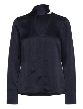 Dante6 | Niyra Creased V-Neck Top | 38