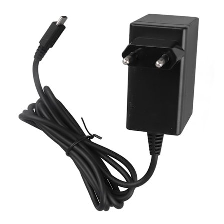 EU-kontaktadapter för Nintendo Switch Ersättnings-TV-läge AC-adapter för Switch Lite 100-240V