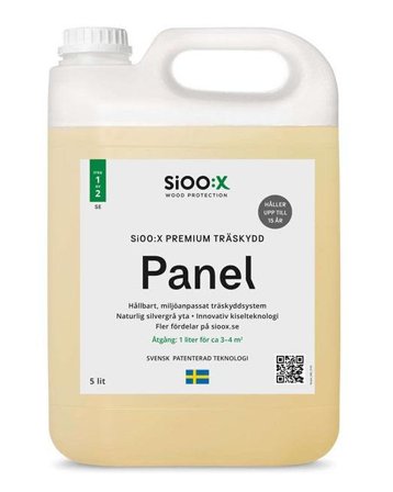 SiOO:X 1215-SE Träskydd panel, steg 1 5 l, Färg & tapeter